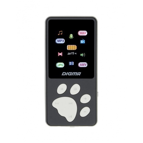 Цифровой плеер Digma S4 8Gb Black-Grey
Цифровой плеер Digma S4 8Gb Black-Grey