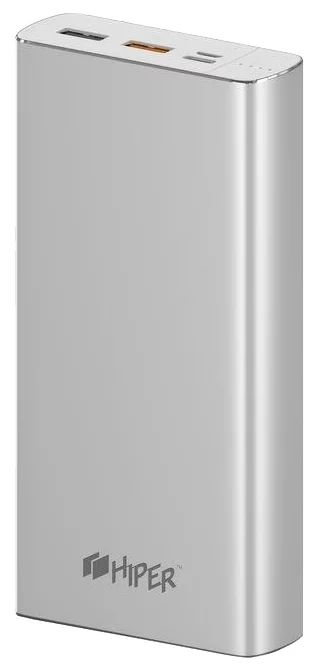 Внешний аккумулятор Hiper MPX20000 серебристый, Серебро
Внешний аккумулятор Hiper MPX20000 серебристый, Серебро