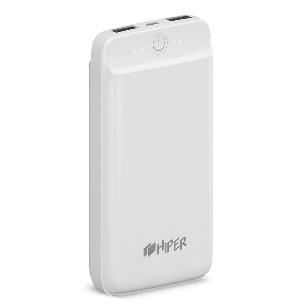 Внешний аккумулятор HIPER SL20000 Li-Pol 20000mAh 2.1A+2.1A 2xUSB белый
Внешний аккумулятор HIPER SL20000 Li-Pol 20000mAh 2.1A+2.1A 2xUSB белый
