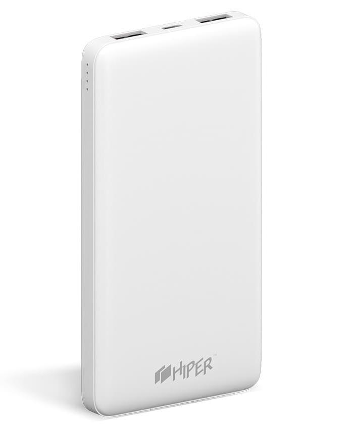 Внешний аккумулятор HIPER ST10000 Li-Pol 10000mAh 2.1A+2.1A 2xUSB белый
Внешний аккумулятор HIPER ST10000 Li-Pol 10000mAh 2.1A+2.1A 2xUSB белый