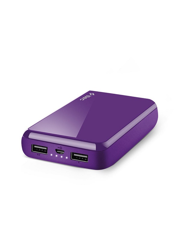 Внешний аккумулятор ТTEC ReCharger 10000mAh violet, Фиолетовый
Внешний аккумулятор ТTEC ReCharger 10000mAh violet, Фиолетовый
