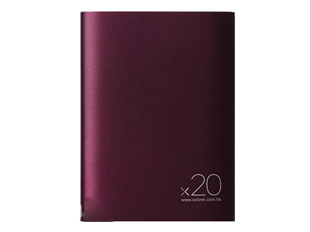Внешний аккумулятор Xiaomi Solove Power Bank A8-2 20000mAh Red Wine, Красный
Внешний аккумулятор Xiaomi Solove Power Bank A8-2 20000mAh Red Wine, Красный