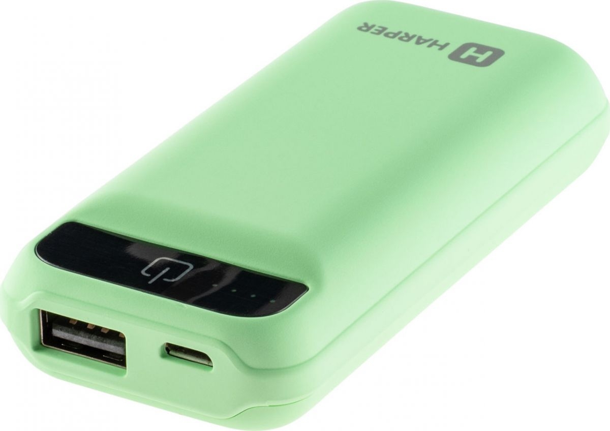 Внешний аккумулятор Harper PB-2605 5000 mAh Mint, Мятный
Внешний аккумулятор Harper PB-2605 5000 mAh Mint, Мятный