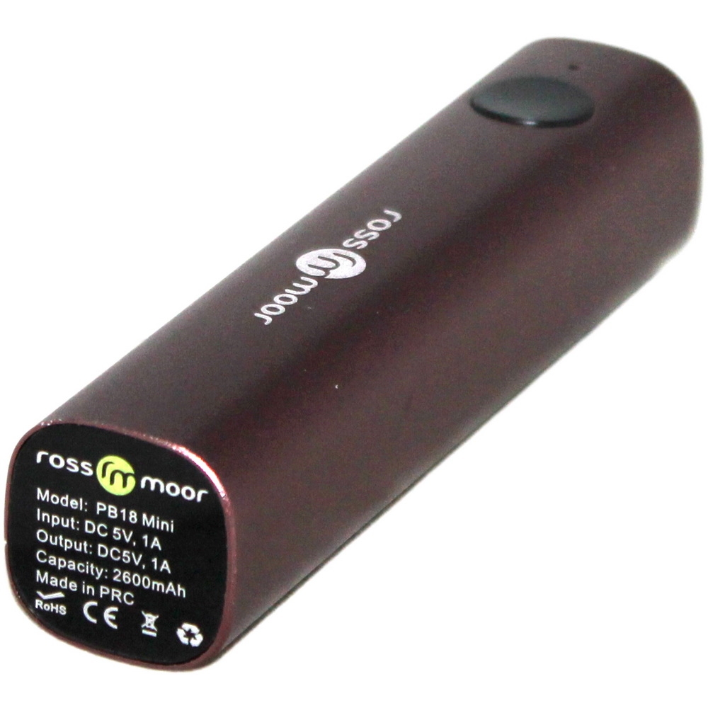 Внешний аккумулятор Ross&Moor PB018 mini 2600mAh Gold/Copper
Внешний аккумулятор Ross&Moor PB018 mini 2600mAh Gold/Copper