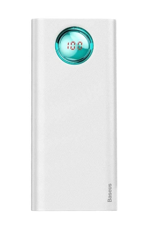 Внешний аккумулятор Baseus Amblight Power Bank 20000mAh (PPALL-LG02) White, Белый
Внешний аккумулятор Baseus Amblight Power Bank 20000mAh (PPALL-LG02) White, Белый