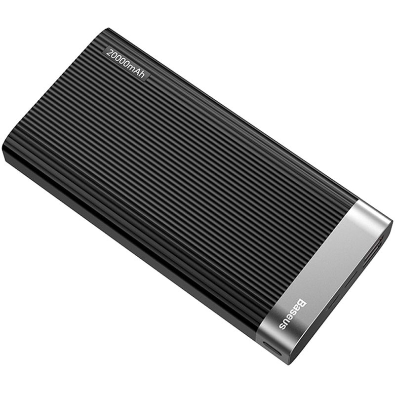 Внешний аккумулятор Baseus Parallel PD Power Bank 20000mAh (PPALL-APX01) Black
Внешний аккумулятор Baseus Parallel PD Power Bank 20000mAh (PPALL-APX01) Black