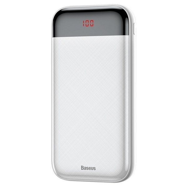 Внешний аккумулятор Baseus Mini Cu Digital Display Power Bank 20000mAh (PPALL-CKU02) White
Внешний аккумулятор Baseus Mini Cu Digital Display Power Bank 20000mAh (PPALL-CKU02) White