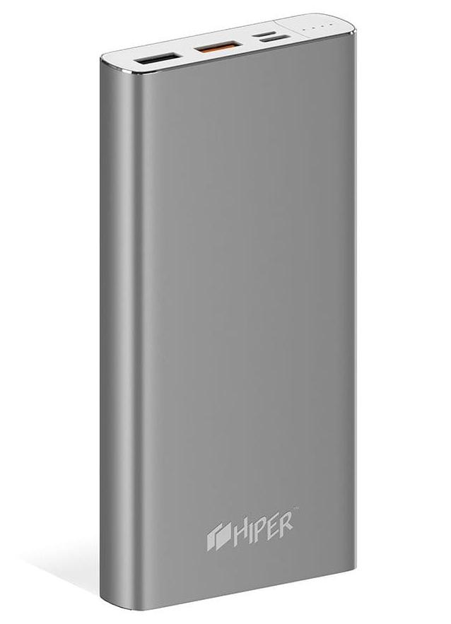 Внешний аккумулятор Hiper MPX15000 серый
Внешний аккумулятор Hiper MPX15000 серый