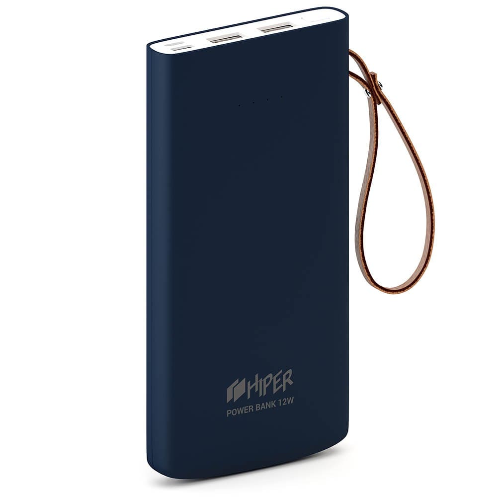 Внешний аккумулятор Hiper Travel10K Li-Pol 10000mAh 2.4A+2.4A синий 2xUSB
Внешний аккумулятор Hiper Travel10K Li-Pol 10000mAh 2.4A+2.4A синий 2xUSB