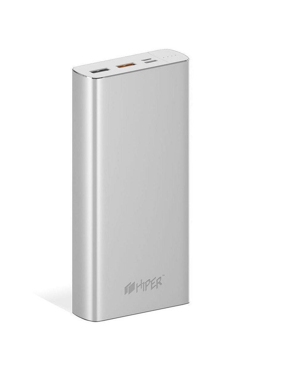Мобильный аккумулятор Hiper Nano X Li-Pol 10000mAh 3A серебристый 2xUSB
Мобильный аккумулятор Hiper Nano X Li-Pol 10000mAh 3A серебристый 2xUSB