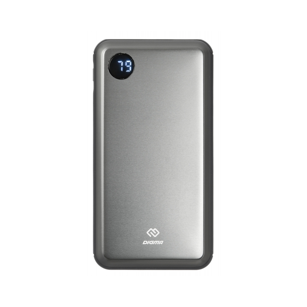 Внешний аккумулятор Digma Power Delivery DG-10000-SML-BL Li-Pol 10000mAh 3A темно-серый 2xUSB, Черный
Внешний аккумулятор Digma Power Delivery DG-10000-SML-BL Li-Pol 10000mAh 3A темно-серый 2xUSB, Черный