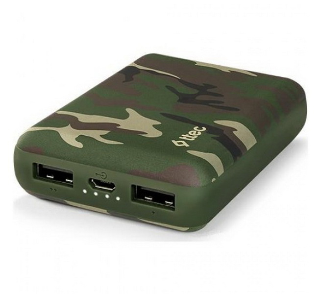 Внешний аккумулятор ТTEC ReCharger 10000mAh gr.camouflage, Зеленый хаки
Внешний аккумулятор ТTEC ReCharger 10000mAh gr.camouflage, Зеленый хаки