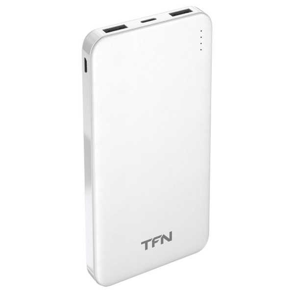 Внешний аккумулятор TFN 10000mAh Slim Duo PD white, Белый
Внешний аккумулятор TFN 10000mAh Slim Duo PD white, Белый