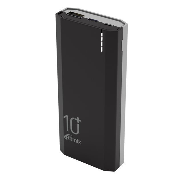 Внешний аккумулятор RITMIX RPB-10000 Black, Черный
Внешний аккумулятор RITMIX RPB-10000 Black, Черный