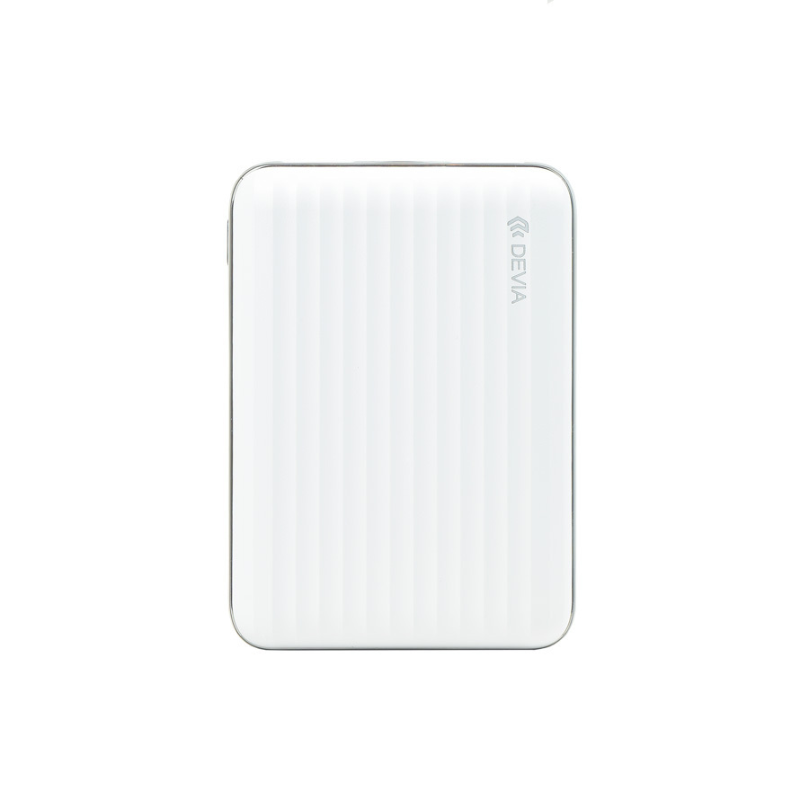 Внешний аккумулятор Devia Smart series PD 10000mAh - White, Белый
Внешний аккумулятор Devia Smart series PD 10000mAh - White, Белый