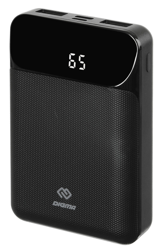 Внешний аккумулятор Digma DG-10000-SML-B 10000mAh черный
Внешний аккумулятор Digma DG-10000-SML-B 10000mAh черный