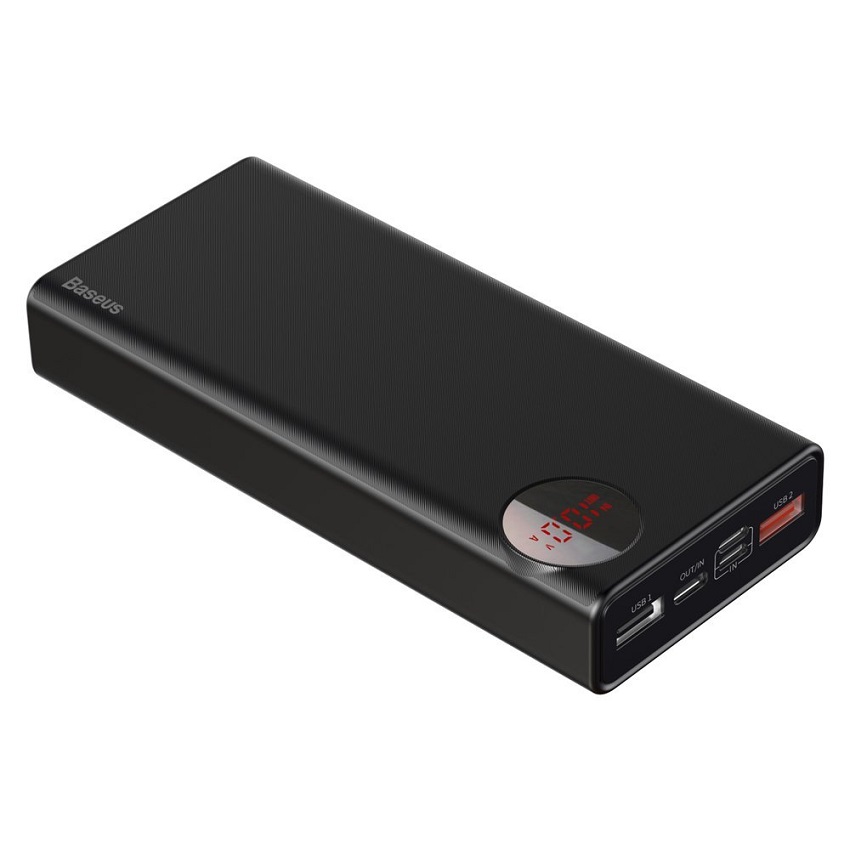Внешнй аккумулятор Baseus Mulight Power Bank PD3.0+QC3.0 20000 mAh Black (PPALL-MY01
Внешнй аккумулятор Baseus Mulight Power Bank PD3.0+QC3.0 20000 mAh Black (PPALL-MY01