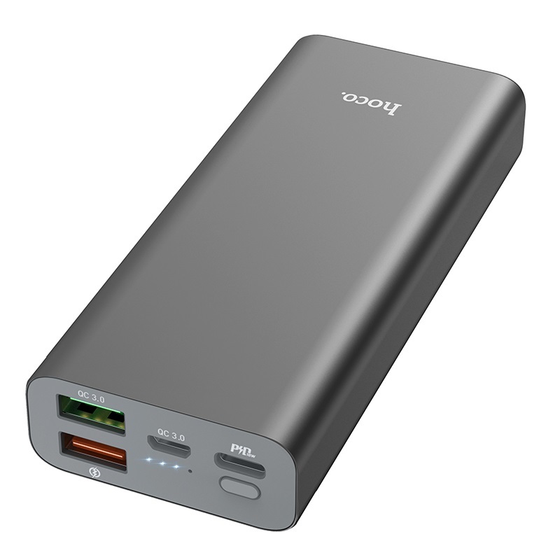 Внешний аккумулятор Hoco Power Bank J51 10000mAh Metal Grey
Внешний аккумулятор Hoco Power Bank J51 10000mAh Metal Grey