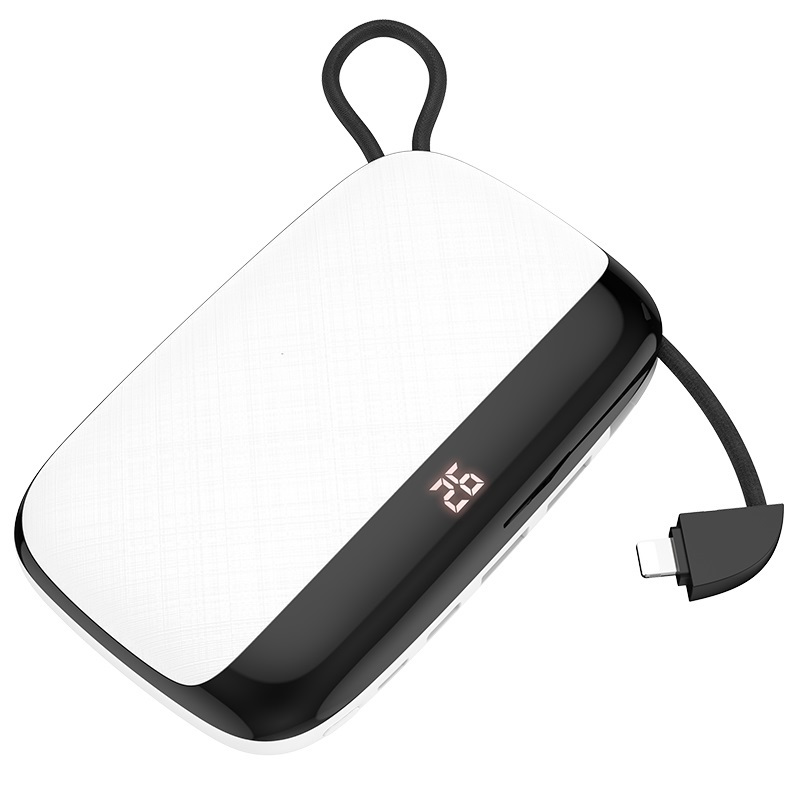 Внешний аккумулятор Hoco Power Bank S29 for Lightning 10000mAh White
Внешний аккумулятор Hoco Power Bank S29 for Lightning 10000mAh White