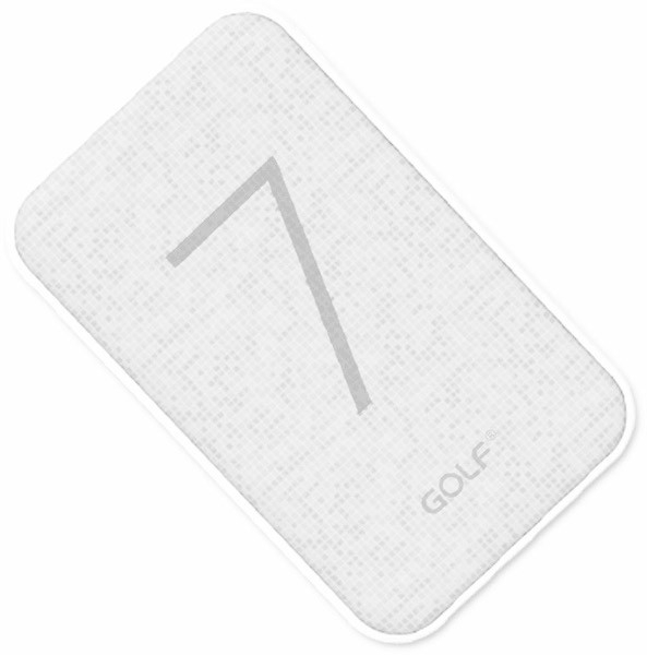 Внешний аккумулятор Golf Edgee G25 7000mAh White
Внешний аккумулятор Golf Edgee G25 7000mAh White