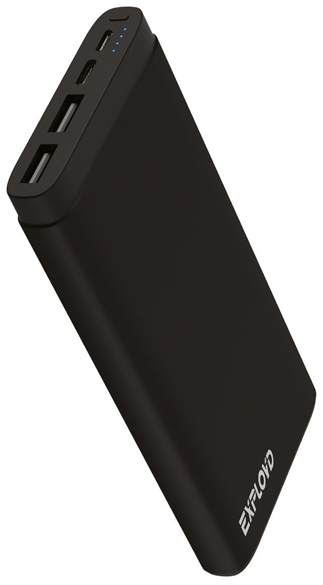 Внешний аккумулятор Exployd EX-PB-901 10000mAh Aluminum Classic черный
Внешний аккумулятор Exployd EX-PB-901 10000mAh Aluminum Classic черный