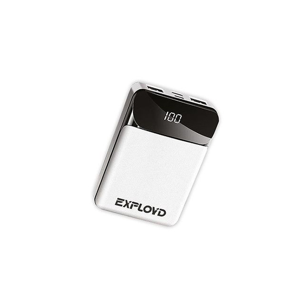 Внешний аккумулятор Exployd EX-PB-910 10000mAh Slim Classic белый
Внешний аккумулятор Exployd EX-PB-910 10000mAh Slim Classic белый