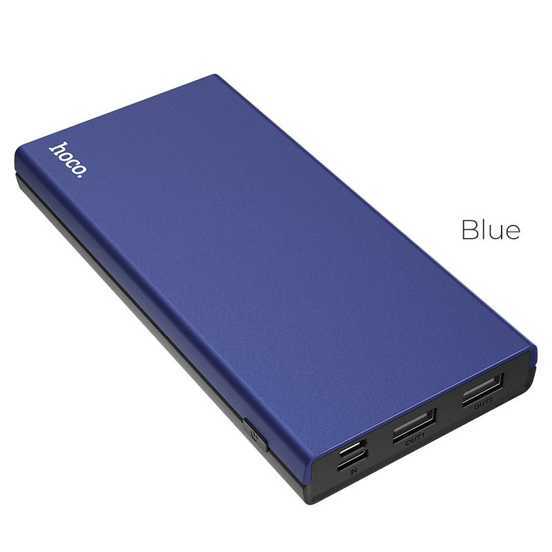 Внешний аккумулятор Hoco Power Bank J66 10000mAh Blue
Внешний аккумулятор Hoco Power Bank J66 10000mAh Blue