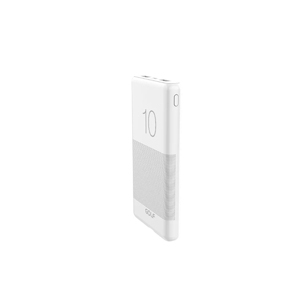 Внешний аккумулятор Golf Edgee G80 10000mAh White, Белый
Внешний аккумулятор Golf Edgee G80 10000mAh White, Белый