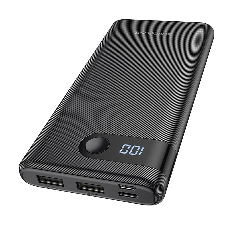 Внешний аккумулятор Borofone Power Bank BT35 Smart 10000mAh Black
Внешний аккумулятор Borofone Power Bank BT35 Smart 10000mAh Black
