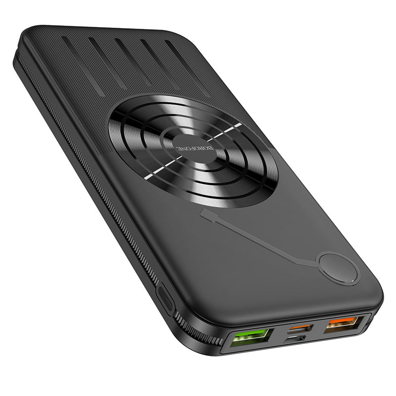 Внешний аккумулятор Borofone Power Bank BJ7 Prospect 10000mAh Black, Черный
Внешний аккумулятор Borofone Power Bank BJ7 Prospect 10000mAh Black, Черный