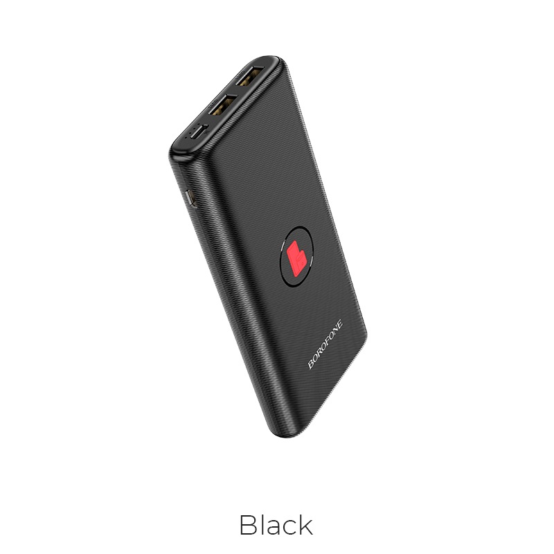 Внешний аккумулятор Borofone BT31 Winner 10000mAh Black
Внешний аккумулятор Borofone BT31 Winner 10000mAh Black