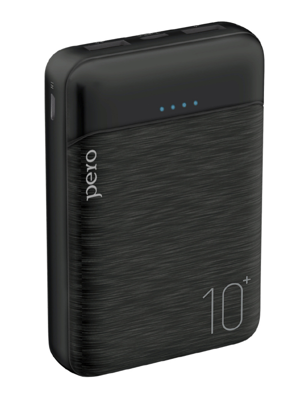 Внешний аккумулятор PERO PB02 10000 mAh, Li-Pol, output 2xUSB-A 2.1A, черный
Внешний аккумулятор PERO PB02 10000 mAh, Li-Pol, output 2xUSB-A 2.1A, черный