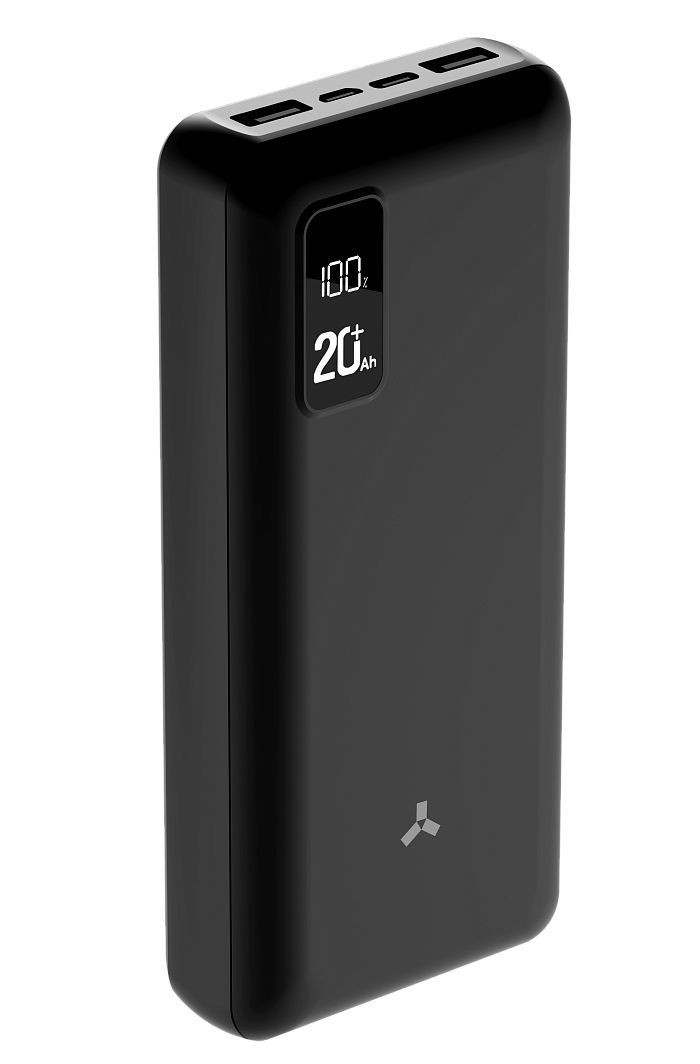 Внешний аккумулятор Accesstyle Winter 20PD, Черный
Внешний аккумулятор Accesstyle Winter 20PD, Черный