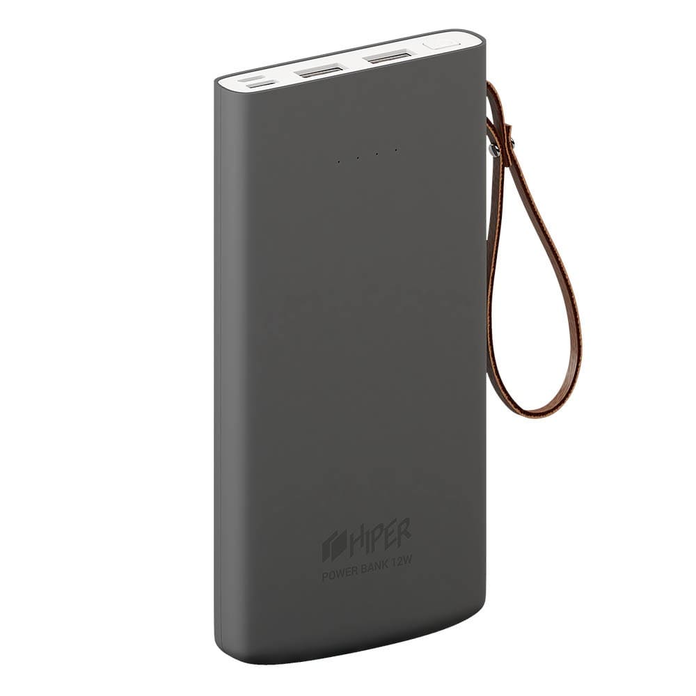 Внешний аккумулятор HIPER TRAVEL10K Li-Pol 10000 mAh Soft-touch 3A+3A 2xUSB 1xType-C серый
Внешний аккумулятор HIPER TRAVEL10K Li-Pol 10000 mAh Soft-touch 3A+3A 2xUSB 1xType-C серый