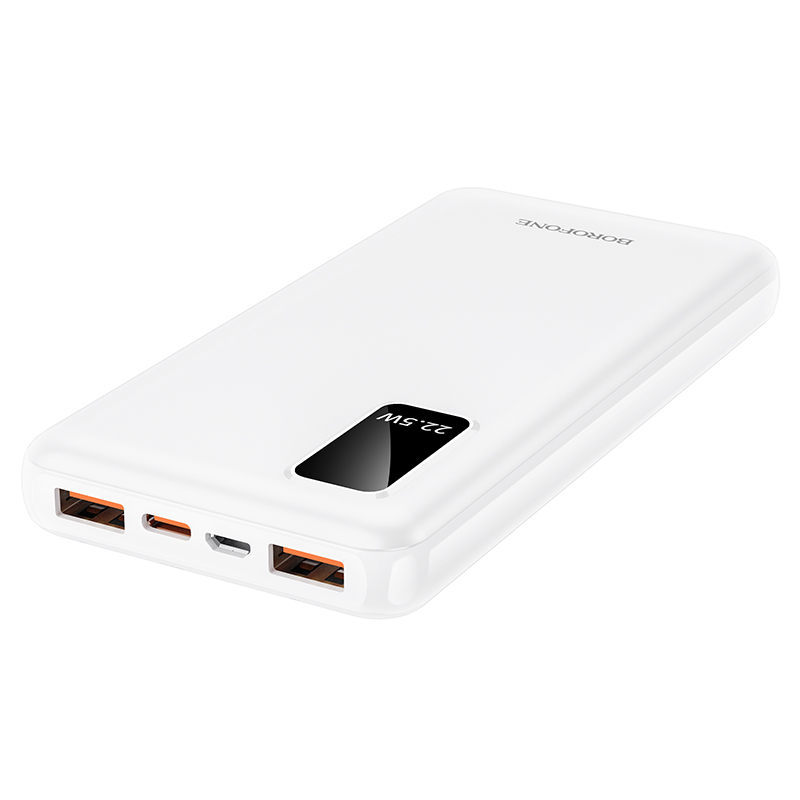 Внешний аккумуляторм Borofone Power Bank BJ15 Wiseacre 10000mAh White
Внешний аккумуляторм Borofone Power Bank BJ15 Wiseacre 10000mAh White