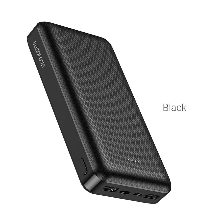 Внешний аккумуляторм Borofone Power Bank BJ3A Minimalist 20000mAh Black, Черный
Внешний аккумуляторм Borofone Power Bank BJ3A Minimalist 20000mAh Black, Черный