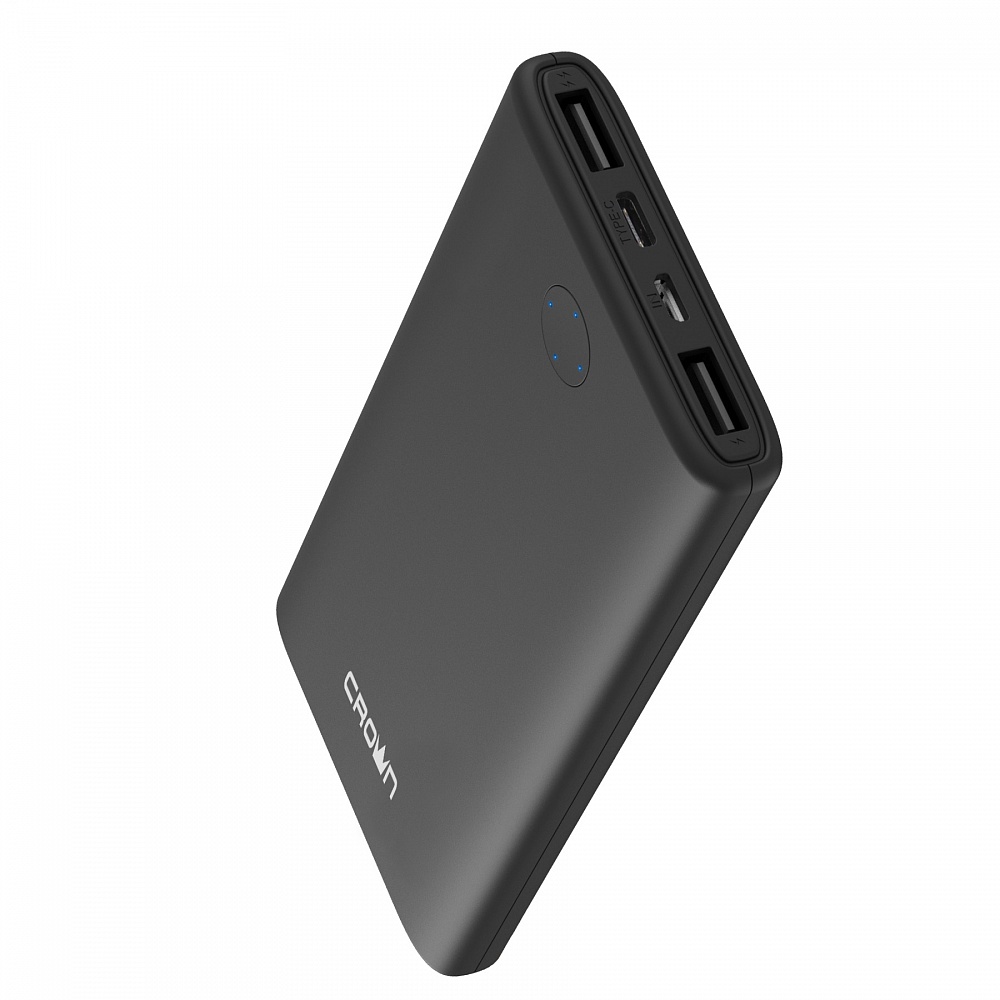 Внешний аккумуляторм Crown Power Bank CMPB-1000 10000mAh Black
Внешний аккумуляторм Crown Power Bank CMPB-1000 10000mAh Black