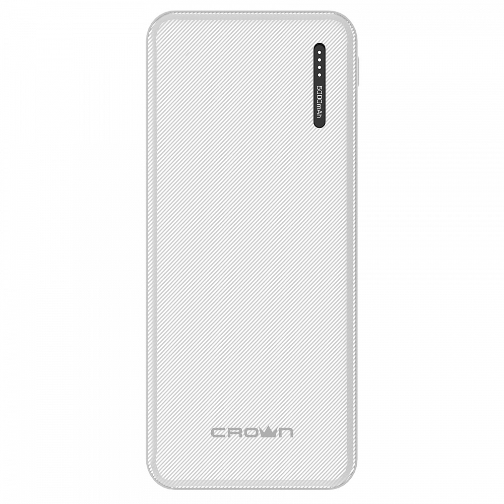 Внешний аккумуляторм Crown Power Bank CMPB-5000 5000mAh White, Белый
Внешний аккумуляторм Crown Power Bank CMPB-5000 5000mAh White, Белый