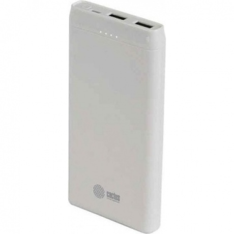 Внешний аккумуляторм Cactus CS-PBFSMT-10000 10000mAh 2.1A 2xUSB белый
Внешний аккумуляторм Cactus CS-PBFSMT-10000 10000mAh 2.1A 2xUSB белый