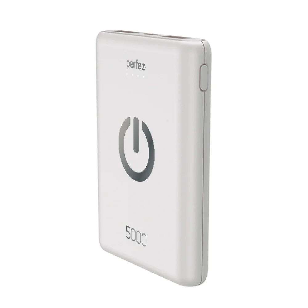 Внешний аккумулятор Perfeo Powerbank 5000 mah White (PF_B4295), Белый
Внешний аккумулятор Perfeo Powerbank 5000 mah White (PF_B4295), Белый