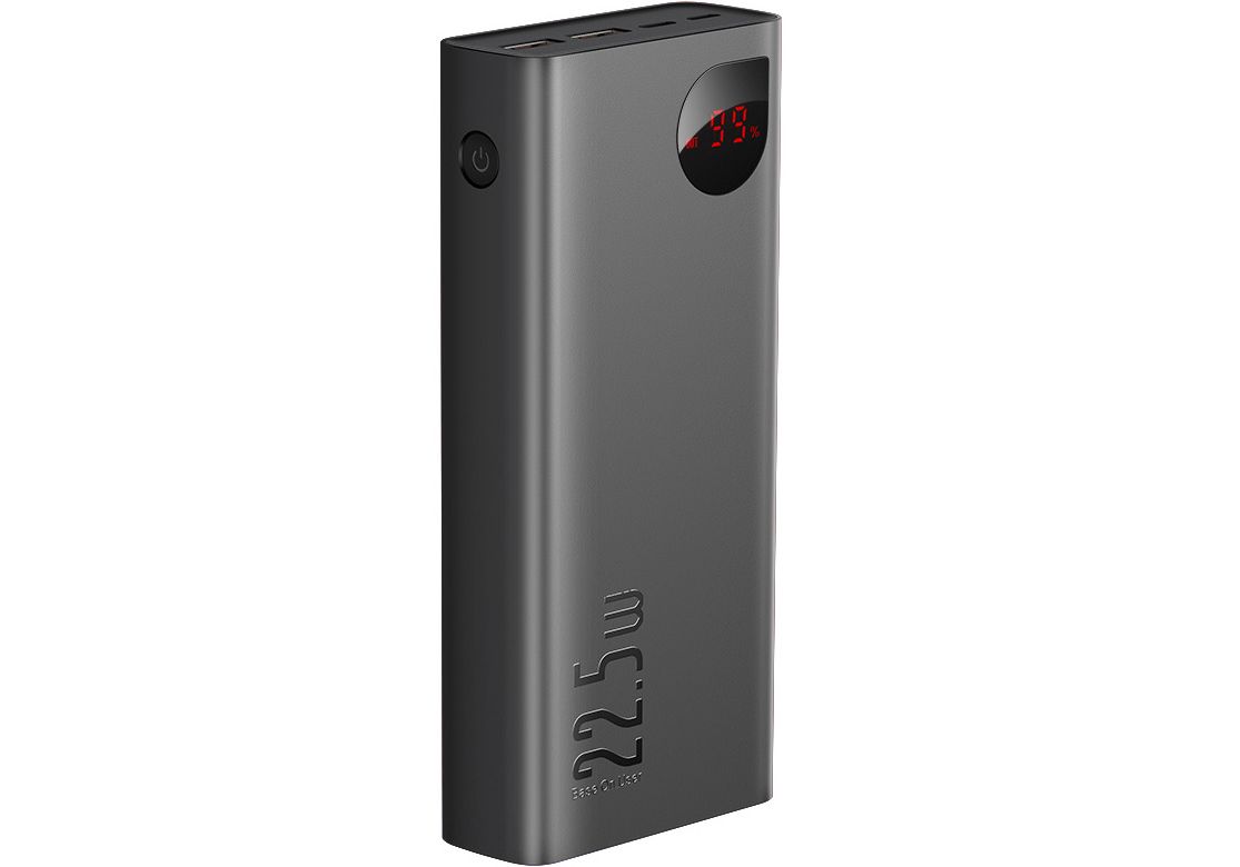 Внешний аккумулятор Baseus Adaman Metal Digital Display Quick Charge 22.5W 30000mAh (PPIMDA-C0A), Черный
Внешний аккумулятор Baseus Adaman Metal Digital Display Quick Charge 22.5W 30000mAh (PPIMDA-C0A), Черный