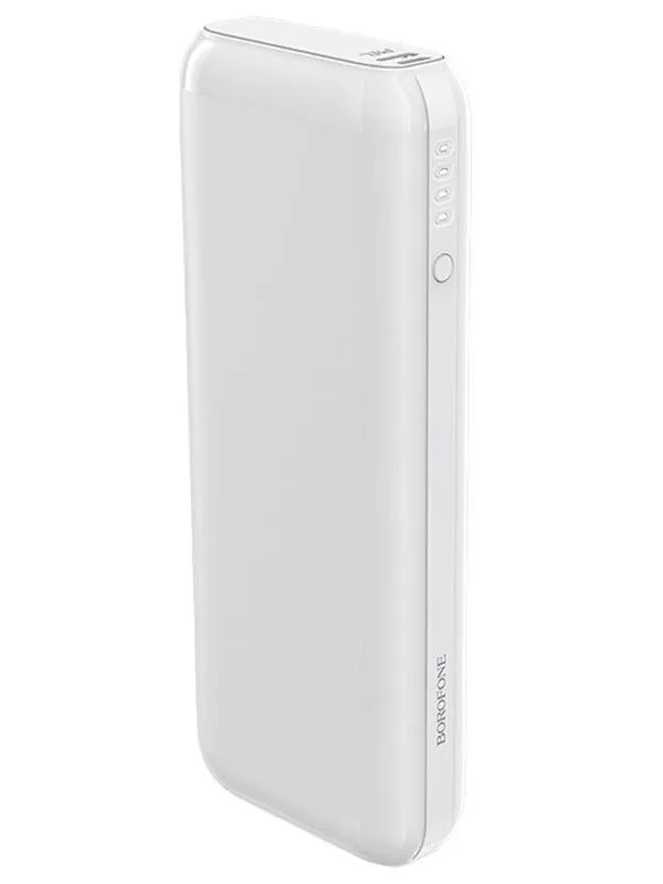 Внешний аккумулятор Borofone Power Bank BJ1A Olymp 20000mAh White, Белый
Внешний аккумулятор Borofone Power Bank BJ1A Olymp 20000mAh White, Белый