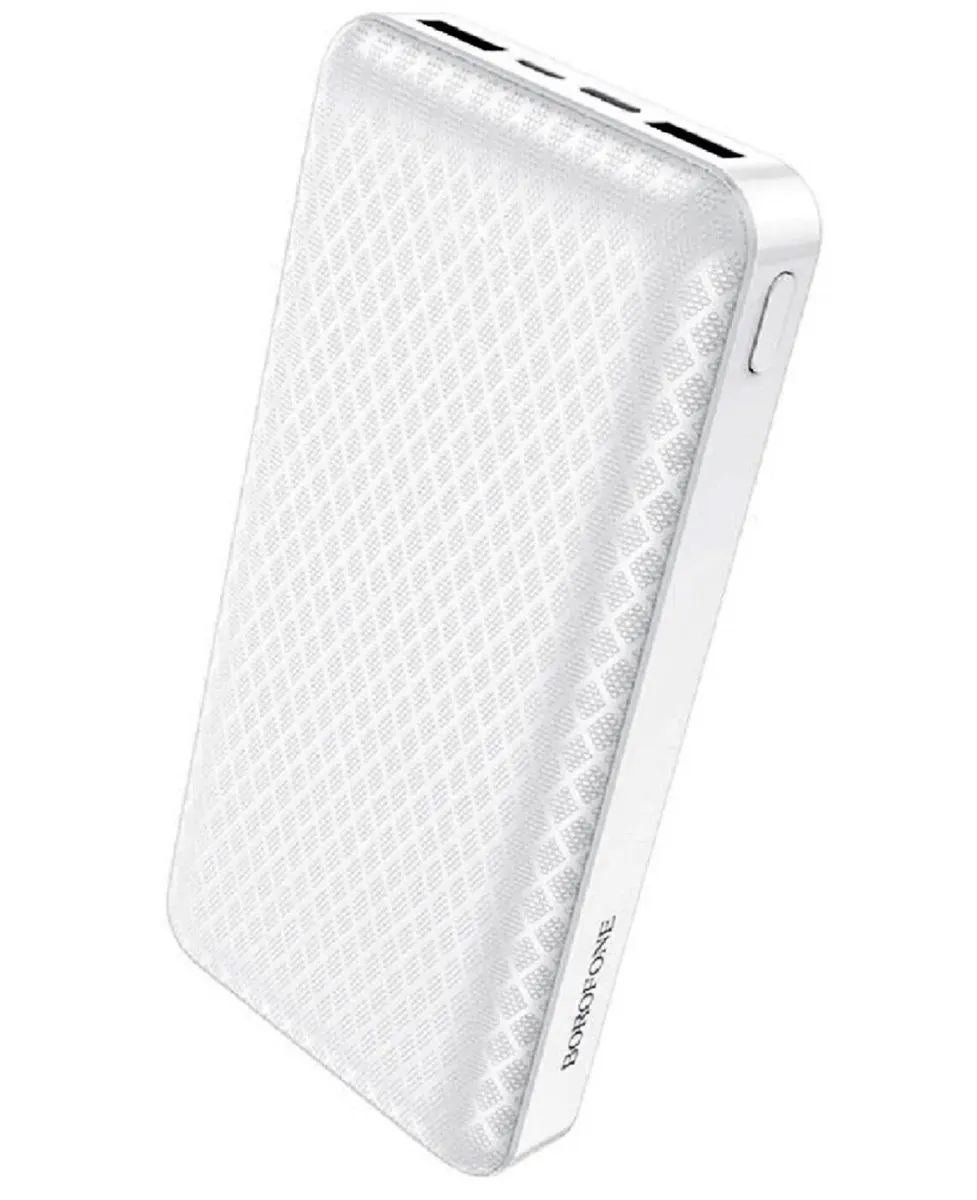 Внешний аккумулятор Borofone Power Bank BJ3A Minimalist 20000mAh White, Белый
Внешний аккумулятор Borofone Power Bank BJ3A Minimalist 20000mAh White, Белый