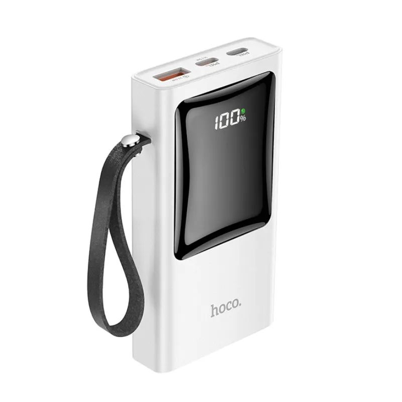 Внешний аккумулятор Hoco Power Bank Q4 10000mAh White, Белый
Внешний аккумулятор Hoco Power Bank Q4 10000mAh White, Белый