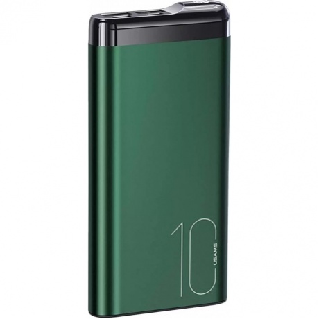 Внешний аккумулятор USAMS US-CD148 (10000 mAh), Alloy Digital Display, темно-зеленый (10KCD14802)
Внешний аккумулятор USAMS US-CD148 (10000 mAh), Alloy Digital Display, темно-зеленый (10KCD14802)