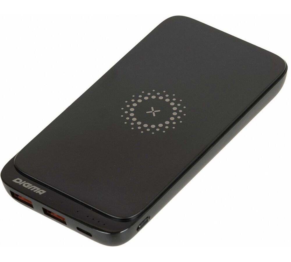 Внешний аккумулятор Digma DGPQ10E 10000mAh 3A QC PD 20W 2xUSB беспроводная зарядка черный (DGPQ10E20PBK)
Внешний аккумулятор Digma DGPQ10E 10000mAh 3A QC PD 20W 2xUSB беспроводная зарядка черный (DGPQ10E20PBK)