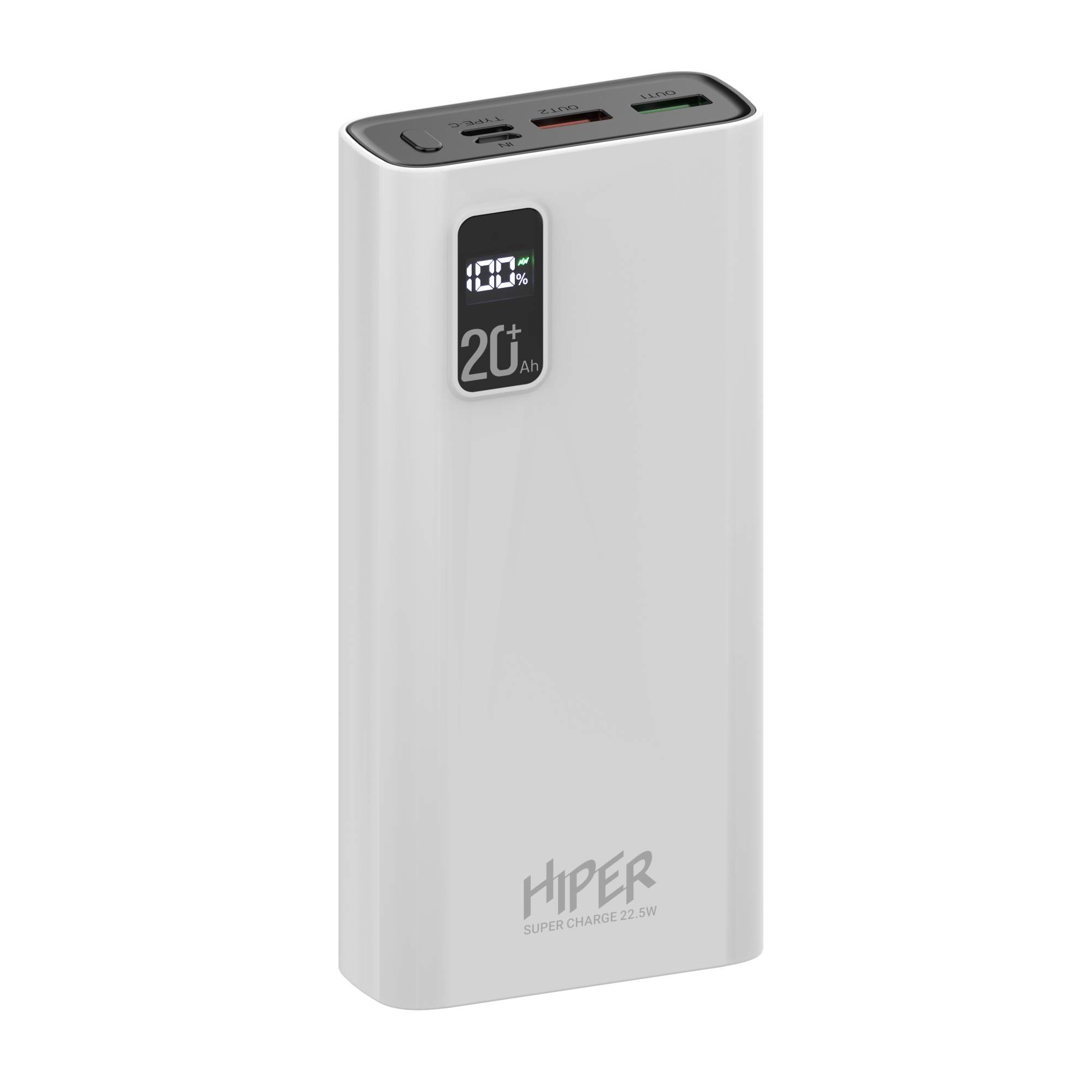 Внешний аккумулятор Hiper Fast 20000 20000mAh 5A QC PD 2xUSB белый (FAST 20000 WHITE)
Внешний аккумулятор Hiper Fast 20000 20000mAh 5A QC PD 2xUSB белый (FAST 20000 WHITE)