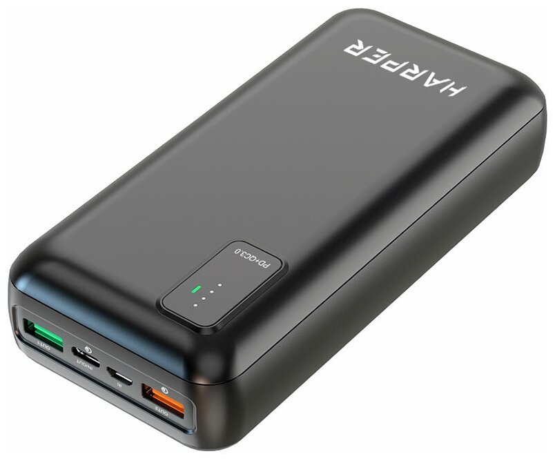 Внешний аккумулятор Harper PB-0030 black, Черный
Внешний аккумулятор Harper PB-0030 black, Черный