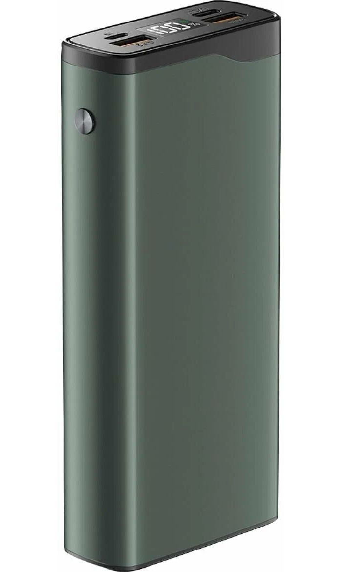 Внешний аккумулятор Olmio QL-20, 20000mAh, gray, Серый
Внешний аккумулятор Olmio QL-20, 20000mAh, gray, Серый