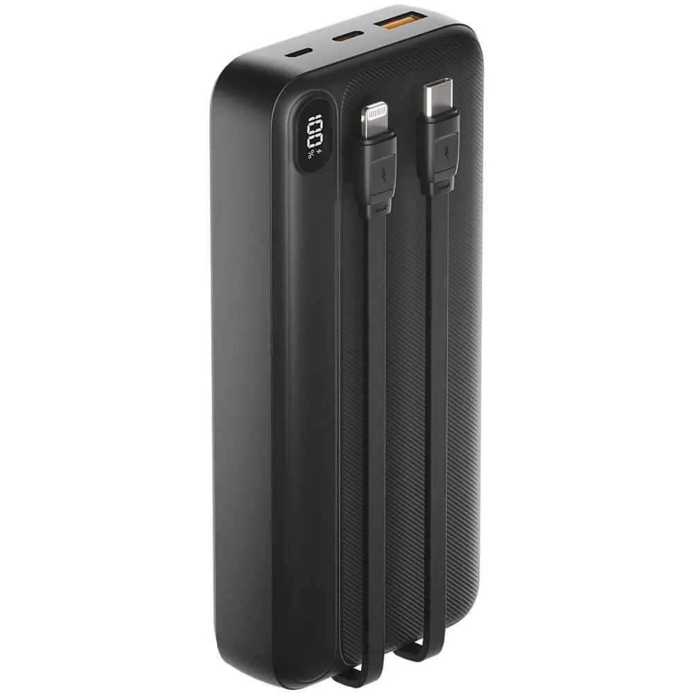 Внешний аккумулятор OLMIO L-20, 20000mAh, black, Черный
Внешний аккумулятор OLMIO L-20, 20000mAh, black, Черный